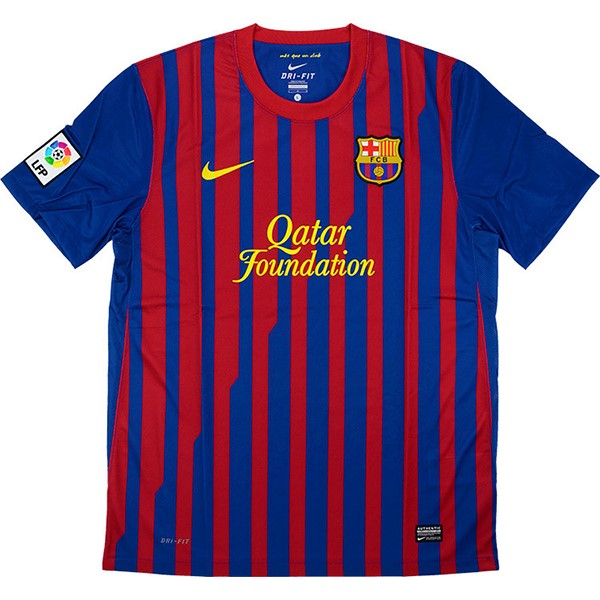 Authentic Camiseta Barcelona 1ª Retro 2011 2012 Azul Rojo